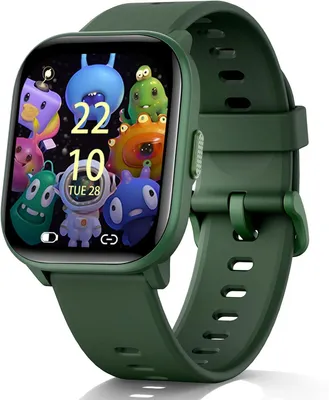 Produktbild von HENGTO Kinder Smartwatch Jungen Mädchen 1.5 Inch Fitness Uhr wasserdicht 20 Sportmodi Herzfrequenz Pedometer Schlafmonitor Geschenk Kinder 6-16
