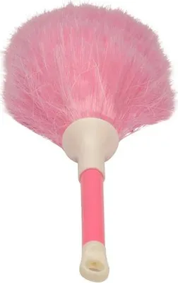 Produktbild von D&L Mini Staubwedel mit Synthetikborsten - Pink, 30 cm Länge