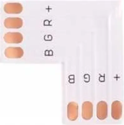 Produktbild von Winkelverbinder für 10mm RGB LED Streifen "L"