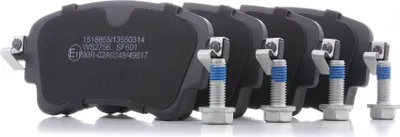 Produktbild von RIDEX Bremsbeläge Satz Hinten für AUDI A4 B9 Avant (8W5, 8WD) 402B1217