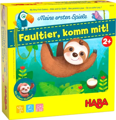 Produktbild von HABA Meine ersten Spiele – Faultier, komm mit!