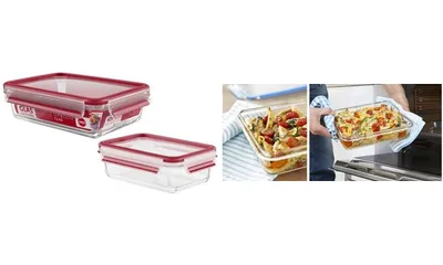 Produktbild von Emsa Clip&Close Glass Frischhaltedose Glas, 450 ml