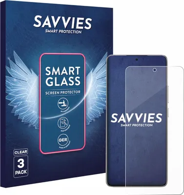 Produktbild von 3x Savvies Schutzglas Folie für Xiaomi 14T Pro 9H Panzer Schutzfolie Glas Displayschutz klar transparent