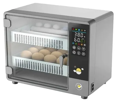 Obrázok produktu pre Inkubačná jednotka – Inkubátor na vajcia s automatickým otáčaním a presnou reguláciou vlhkosti