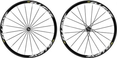 Produktbild von Mavic Ellipse Rennrad Laufradsatz Schwarz 15 x 100 / 12 x 142 mm / Shimano/Sram HG Schwarz 15 x 100 / 12 x 142 mm