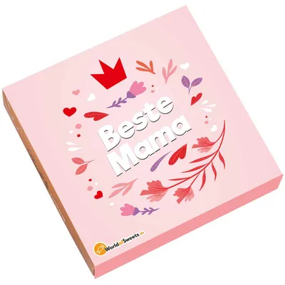 Produktbild von 'Beste Mama' & Lindt Lindor Kugeln Mischung 187g