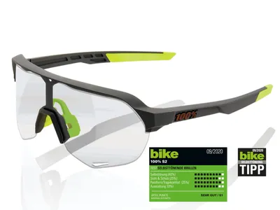 Produktbild von Sonnenbrille 100% S2 Photochromic Gläser