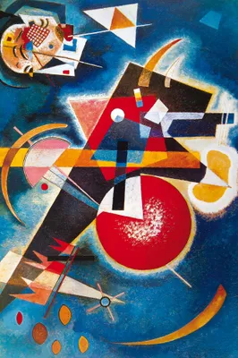 Produktbild von Wassily Kandinsky Kunstdruck Bild - Im Blau, 1925 (120 x 180 cm)