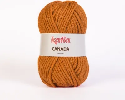Produktbild von CANADA von Katia - NARANJA (34) - 100 g / ca. 75 m Wolle