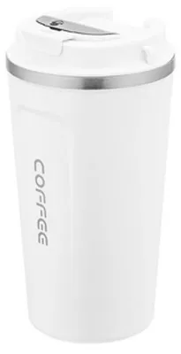 Image de Mug isotherme avec affichage LED blanc 510 ml