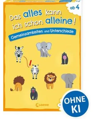 Obrázek produktu pro Das alles kann ich schon alleine! Gemeinsamkeiten und Unterschiede