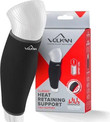 Produktbild von Vulkan - "3007" Kompressions-Wadenbandage für Herren/Damen Unisex, Neopren CS2818 (Einheitsgröße) (Schwarz)