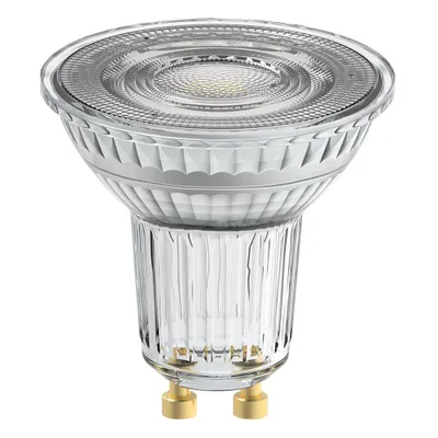 A close-up studio shot of an LED light bulb.
