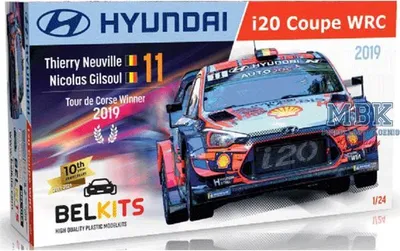 Image de Belkits BEL014 Hyundai i20 Coupe WRC Tour de Corse 2019