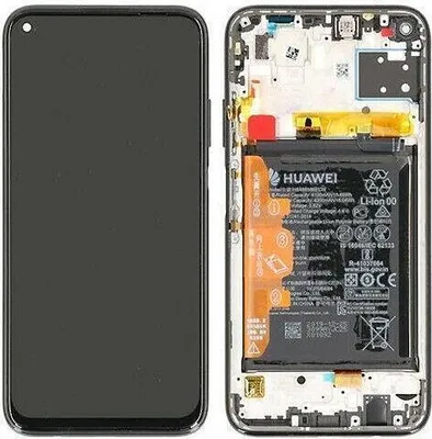 Produktbild von LCD Display Touchscreen Bildschirm Rahmen Akku Schwarz für Huawei P40 Lite