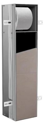 Immagine prodotto di emco asis modules plus : module WC encastré, 658 mm, compartiment à papier ouvert, ouverture à droite, 975611017, 975611017