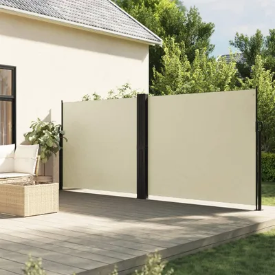 Obrázok produktu pre Bočná výsuvná markíza krémová 160x1200 cm