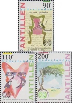 Produktbild von Briefmarken Niederländische Antillen 1994 Mi 809-811 (kompl.Ausg.) postfrisch IAO