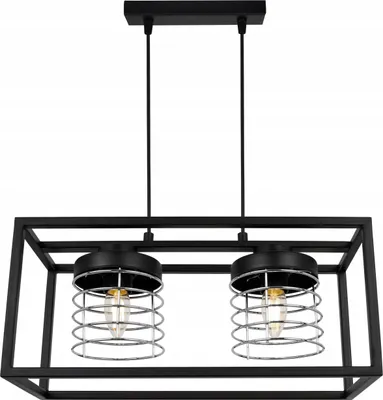 Produktbild von Hängelampe Käfig Eleganter Lampenschirm aus Metall