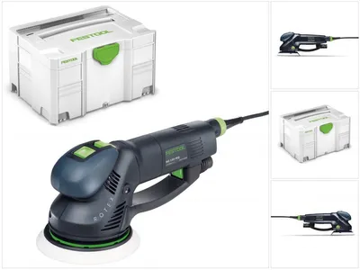 Produktbild von Festool RO 150 FEQ-Plus ROTEX Getriebe Exzenterschleifer 720W 5mm Hub ( 575069 ) im Systainer + Schleifteller