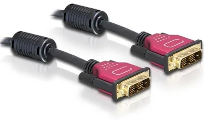 Immagine prodotto di Delock - Cavo DVI - Dual Link - Da DVI-D (M) a DVI-D (M) - 3 m