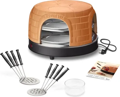 Produktbild von Emerio Piec do pizzy Pizzarette Funkcja wstępnego pieczenia 8 os.