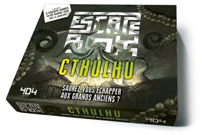 Obrázek produktu pro Cthulhu Escape Game pro 3-6 hráčů