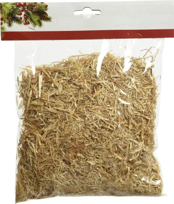 Produktbild von Natürliches Stroh zum Basteln und Dekorieren 60 g lose im Beutel