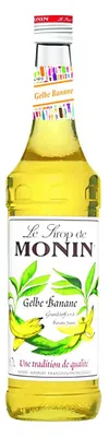 Produktbild von Monin Banane Gelb Sirup Vol. 0.7L