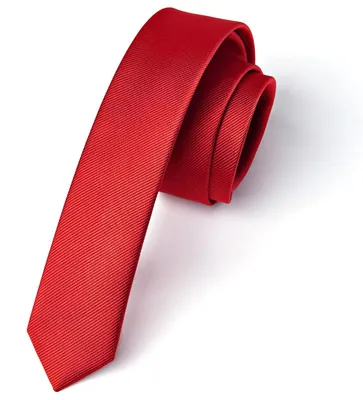 Zdjęcie produktu dla Krawat wąski - Gładki - 4 cm - Na wesele i do pracy