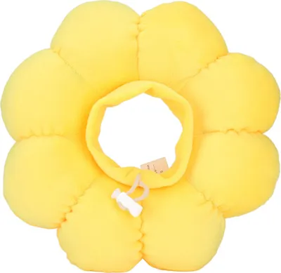 Immagine prodotto di Collare per cani e gatti, design a girasole, protezione chirurgica regolabile, per gatti e cani di piccola taglia, L