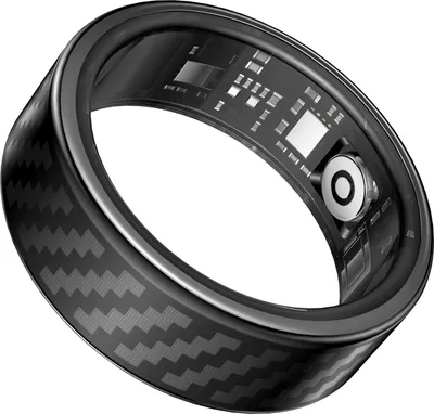 Immagine prodotto di INF RWFIT Anello Intelligente: Monitoraggio Sonno, Battito Cardiaco, Fitness Nero 10