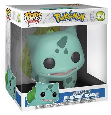 Immagine prodotto di Funko POP! Pokémon – Figura in vinile di Bisasam, taglia grande, 25 cm
