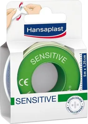 Immagine prodotto di Hansaplast cerotto di fissaggio sensibile 1,25 cmx5 m 1 pz