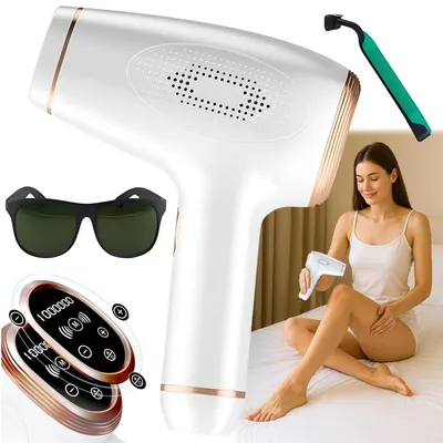Obrázek produktu pro Laserový depilátor na chlupy IPL W-1901 Trvalá depilace těla Strojek Brýle
