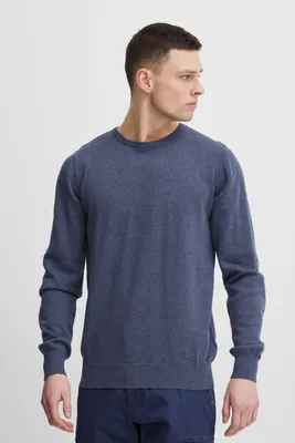Produktbild von Blend BHNOLEN Herren Strickpullover Feinstrick Pullover mit Rundhalsausschnitt O-Neck