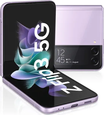 Produktbild von SAMSUNG Galaxy Z FLIP3 5G 128 GB Lila SM-F711BLVAEUB