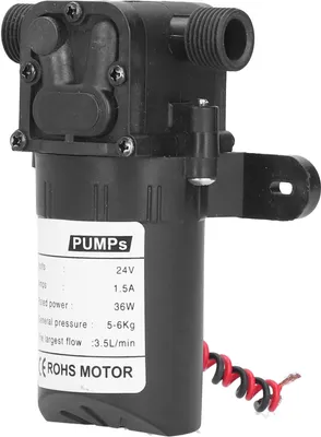 Image de Pompe à membrane,Pompe à membrane DC24V,Pompe DC24V,Pompe auto-amorçante,Pompe 1/2 pouce DC24V,Pompe à eau auto-amorçante