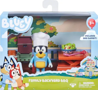 Obrázek produktu pro Bluey Mini zestaw do zabawy Podwórko z figurkami