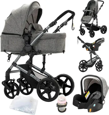 Image de Poussette, design compact, légère, 588-gris