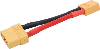 Obrázek produktu pro RC konektor Měkký silikonový kabel XT60 samec na konektor XT90 samice pro dálkové ovládání modelu auta letadla lodi