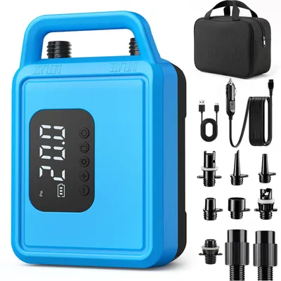 Productafbeelding van Elektrische SUP-pomp, 20 psi, 15600 mAh Accu, Automatische Uitschakeling
