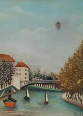 Image de Plakat 50x70cm Pont de Sèvres, Rousseau Vintage do Salonu