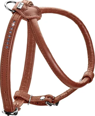 Image de Hunter harnais Round & Soft Canadian Up, taille:S/2, couleur:cognac