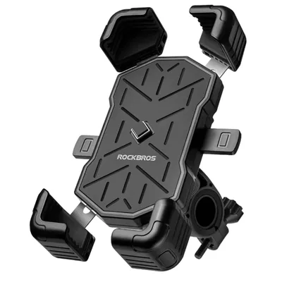 Produktbild von Rockbros 25210030001 Fahrrad-Telefonhalter Am Lenker - Schwarz