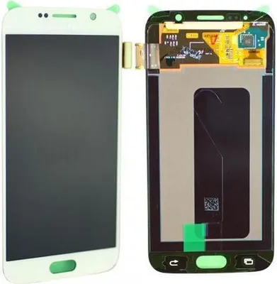 Produktbild von Samsung Galaxy S6 G920F LCD Display Touchscreen Bildschirm Weiß