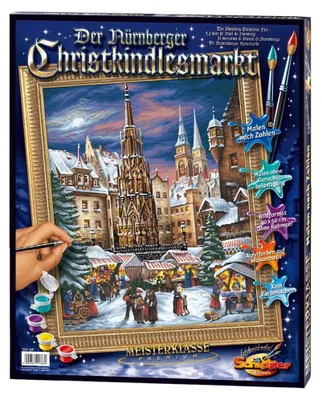 Produktbild von Noris Spiele Malen nach Zahlen - Der Nürnberger Christkindelsmarkt; 609130336