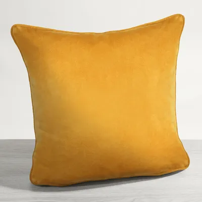 Produktbild von Kissen Deko gelb Prentiss 48x48 Polyester kissenbezug Dekokissen