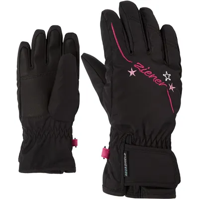 Produktbild von Ziener Kinder Skihandschuhe LULA black : 4,0 Größe: 4,0