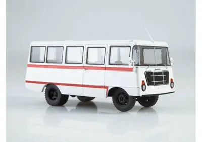 Produktbild von Model Pro Stadtbus 1:43 Uralec-70S Kleinbus, weiß 83MP0135